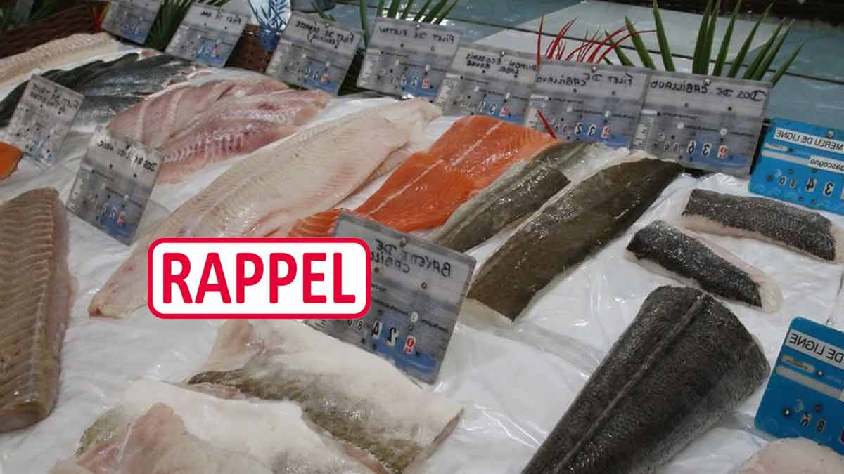 Rappel produit  prenez garde à ces produits de mer surgelés vendus en grandes surfaces !